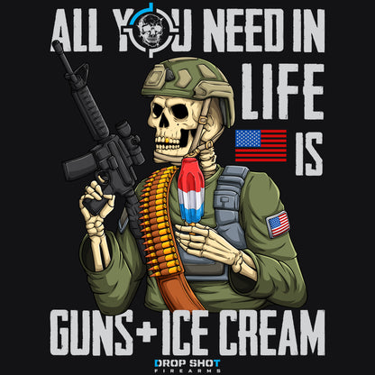 Guns & Ice Cream T-Shirt