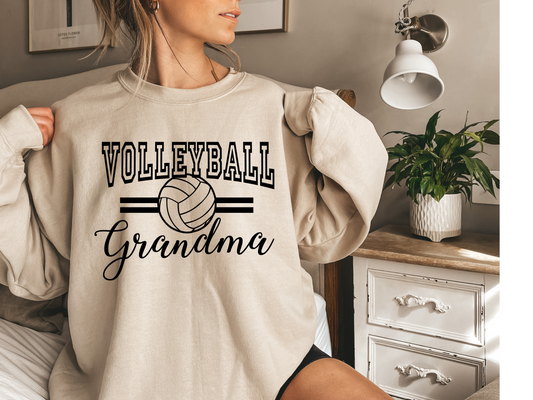 Volleyball Grandma Sweatshirt