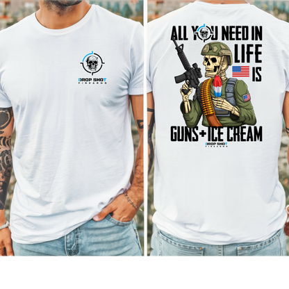 Guns & Ice Cream T-Shirt