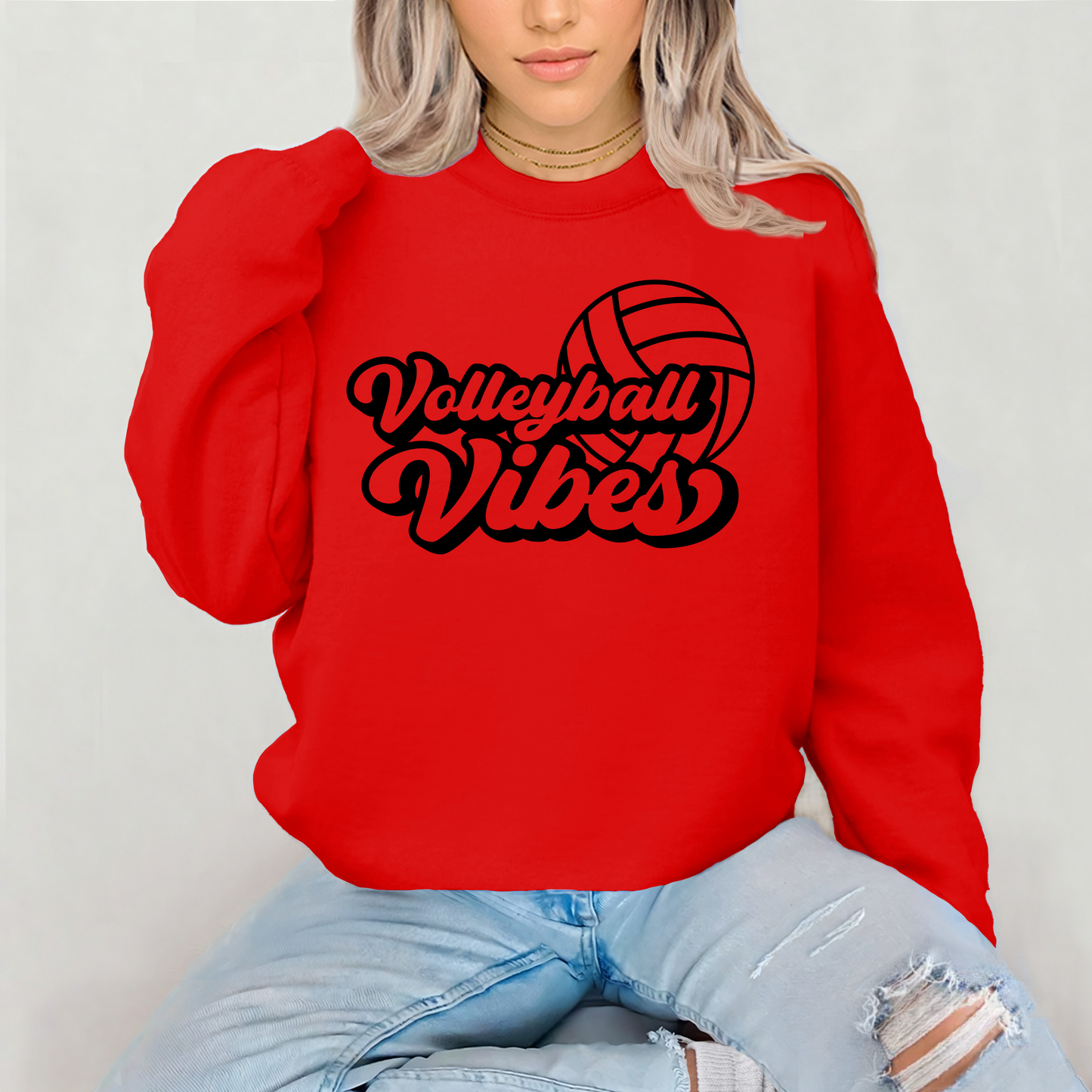 Volleyball Vibes Sweatshirt