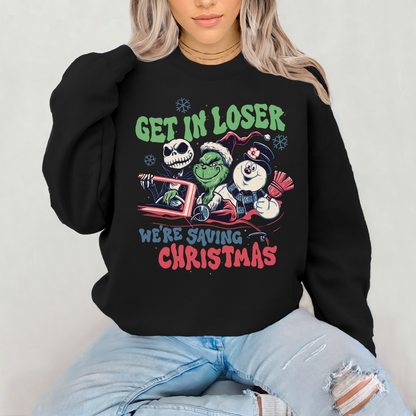 Saving Christmas Sweatshirt