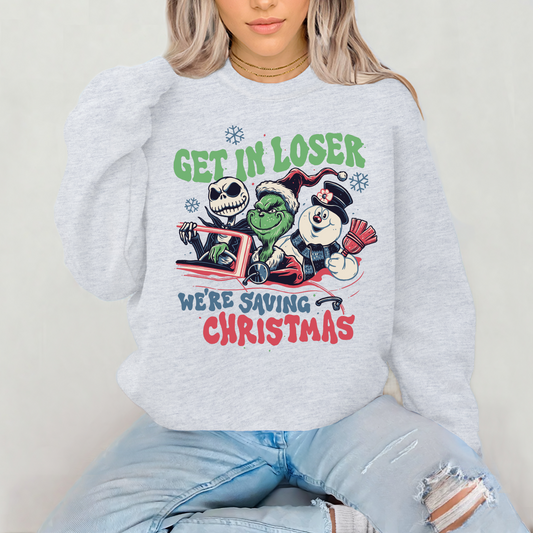 Saving Christmas Sweatshirt