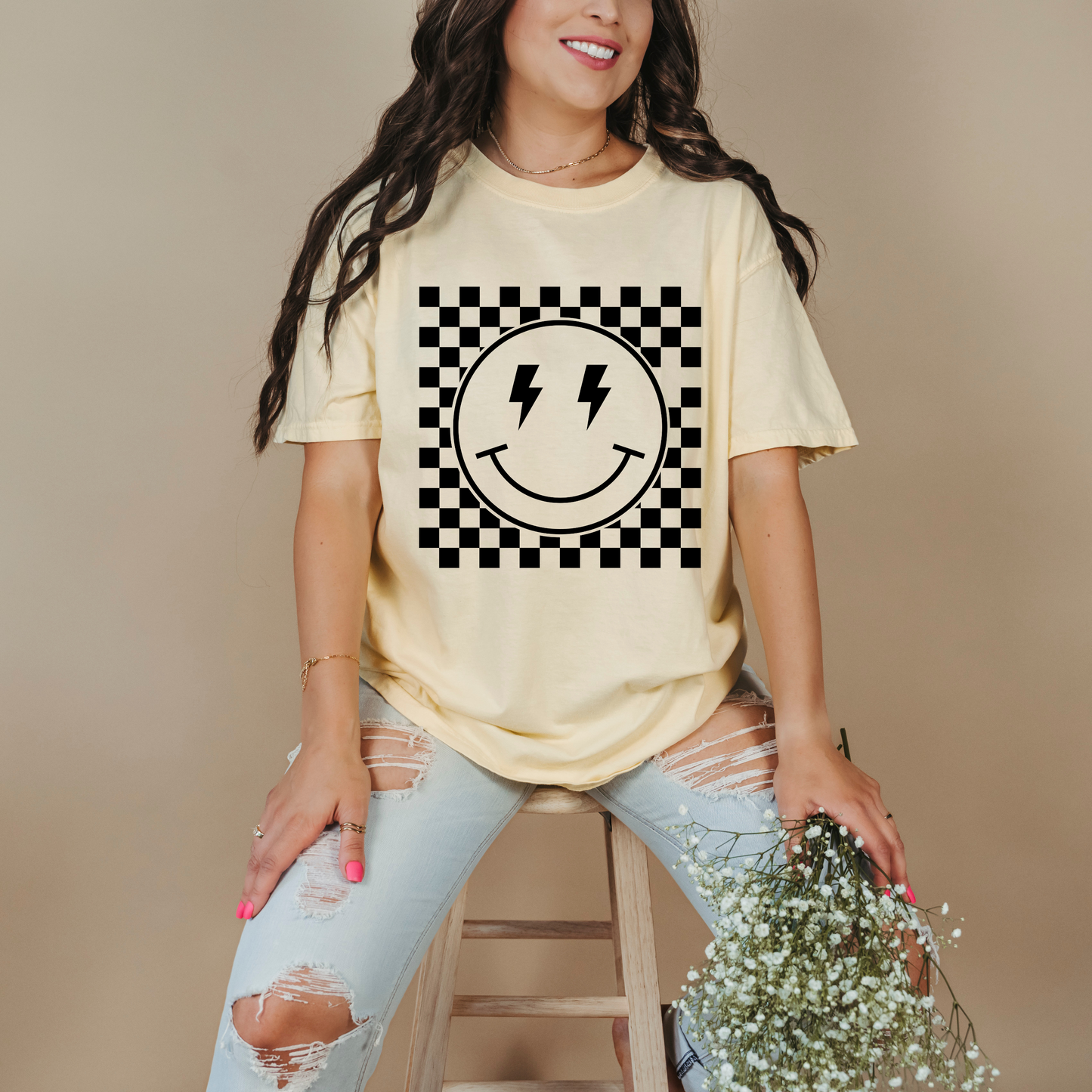 Checker Smiley