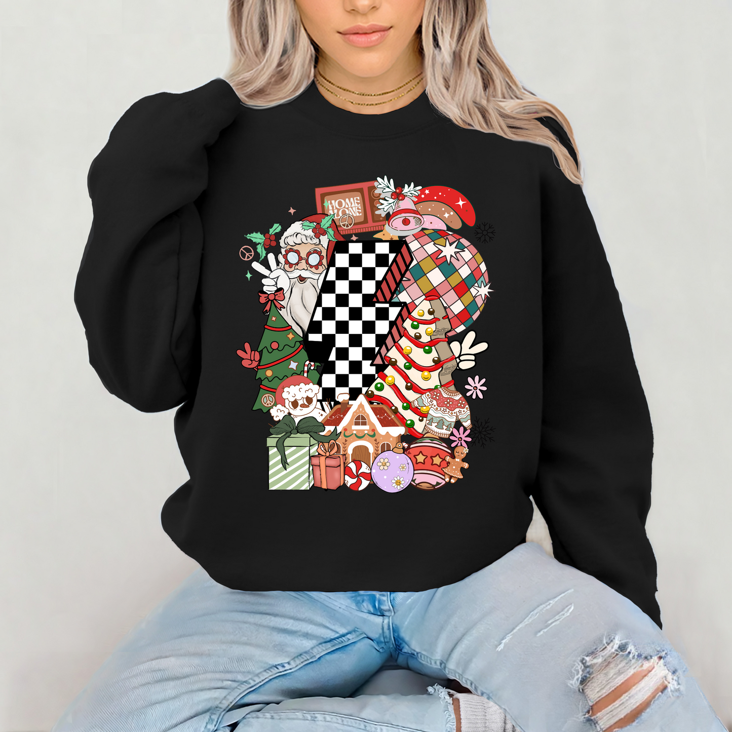 Retro Santa Sweatshirt