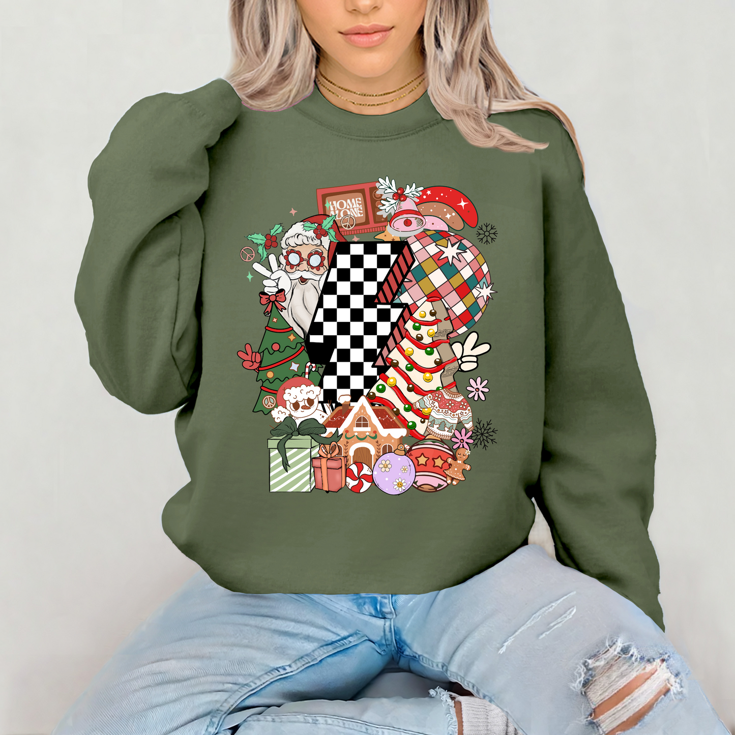 Retro Santa Sweatshirt