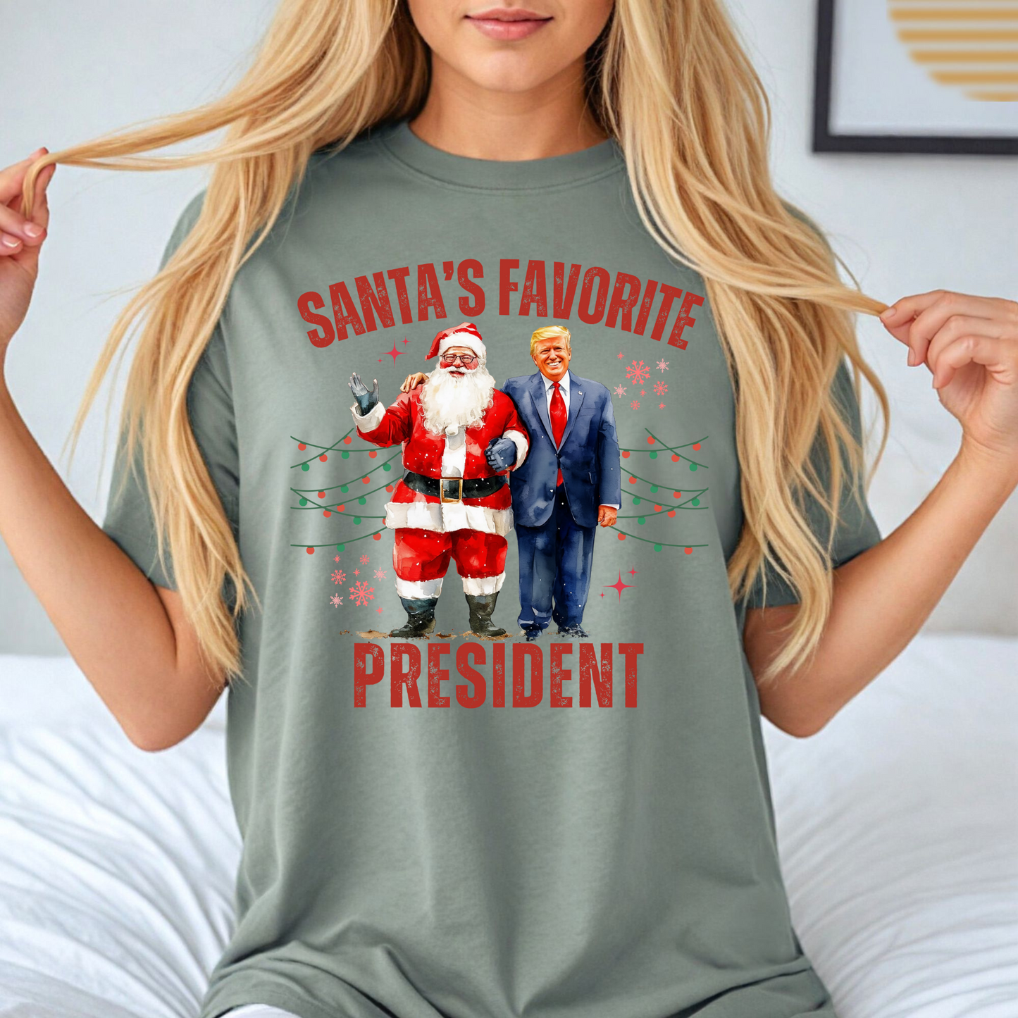 Santa's Favorite President T-Shirt (Copy)