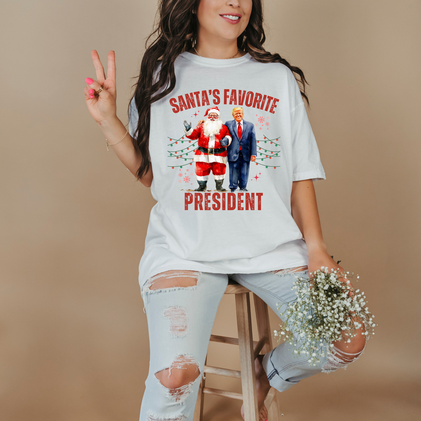 Santa's Favorite President T-Shirt (Copy)