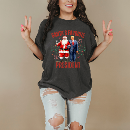 Santa's Favorite President T-Shirt (Copy)