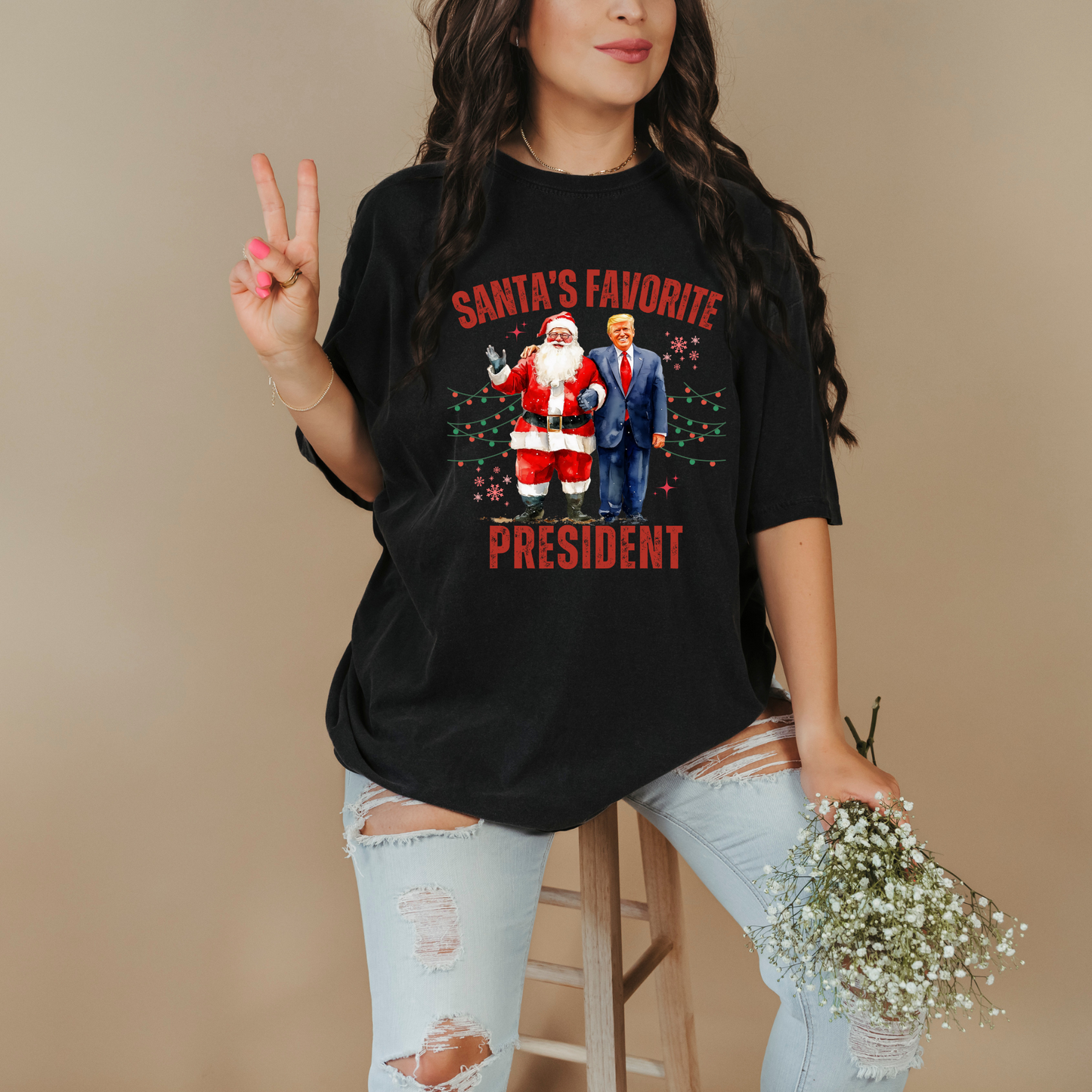 Santa's Favorite President T-Shirt (Copy)