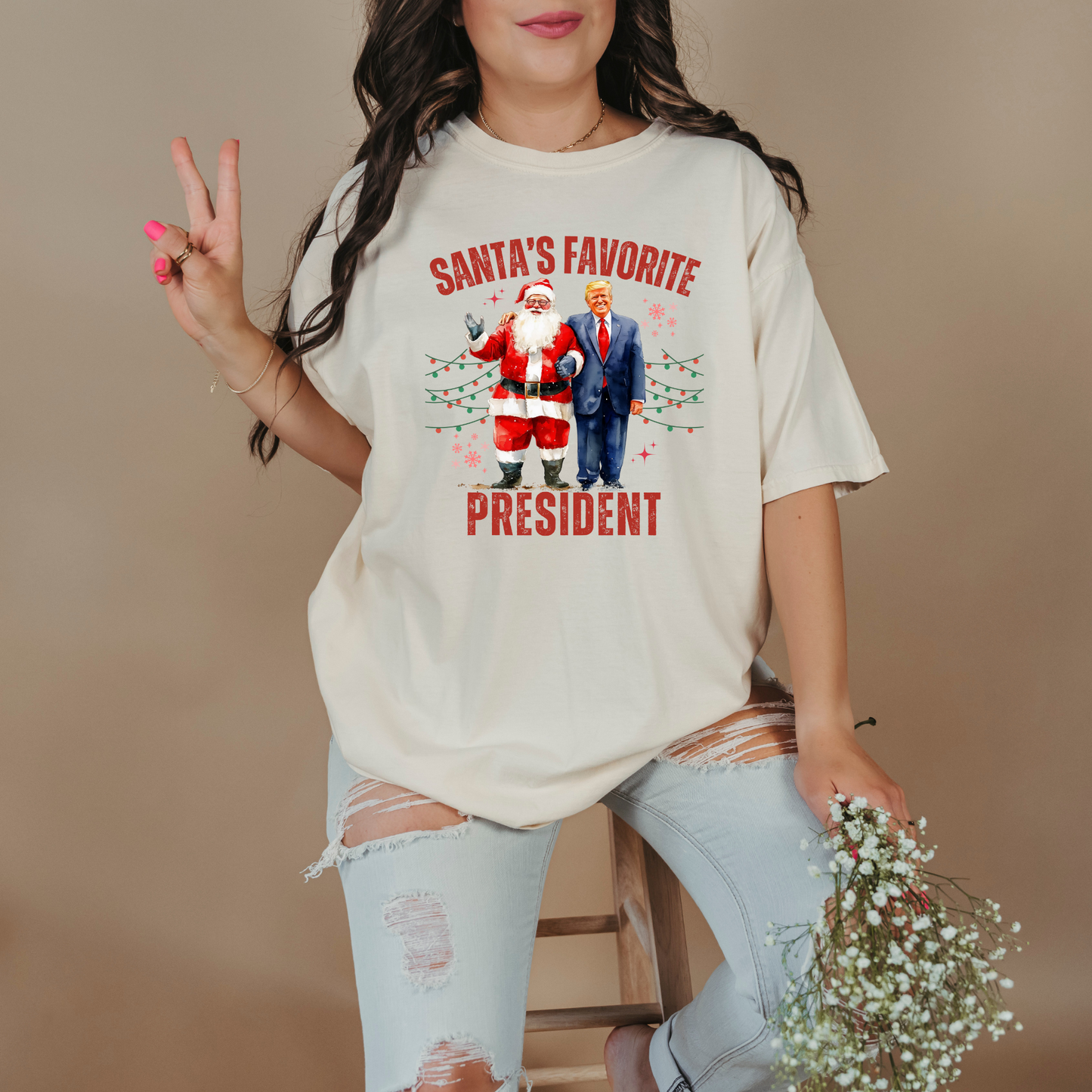 Santa's Favorite President T-Shirt (Copy)