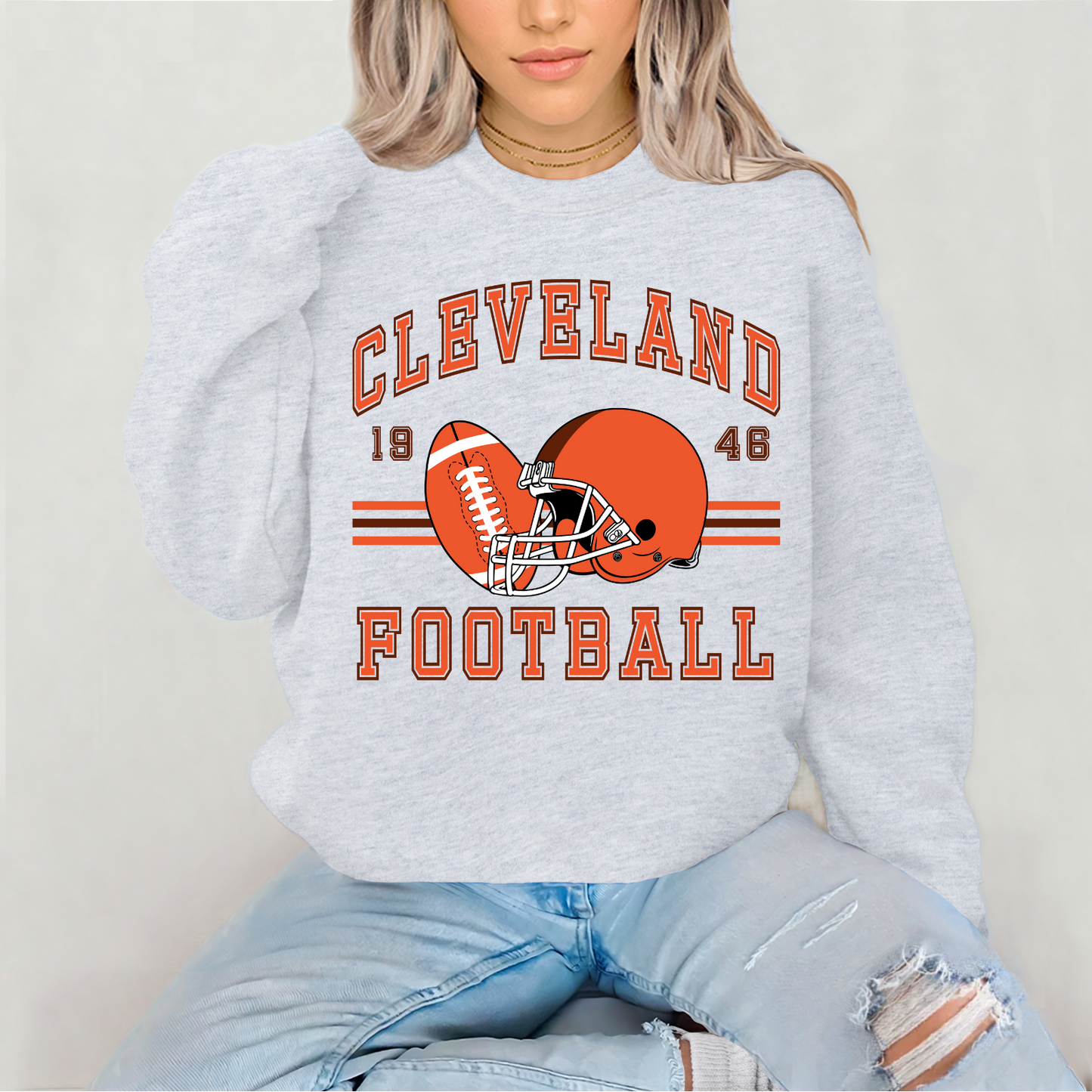 Vintage Football Sweatshirt