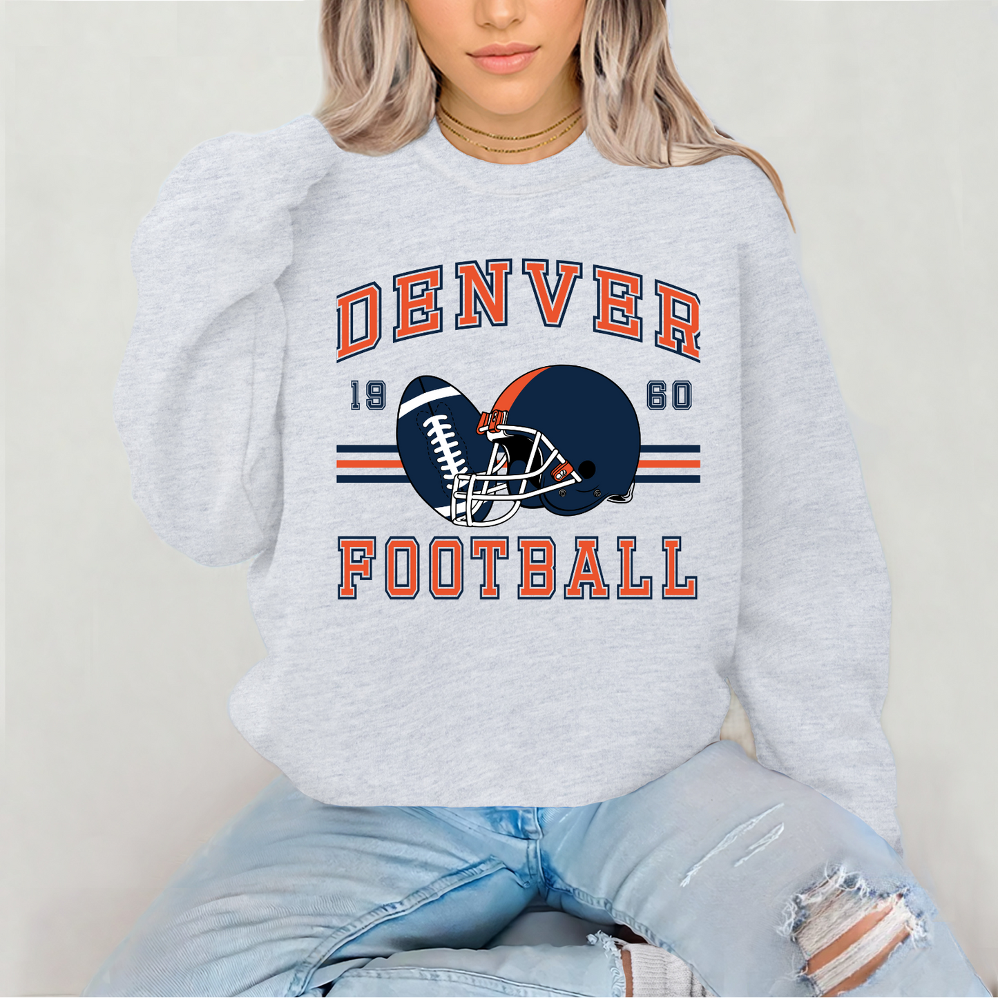 Vintage Football Sweatshirt