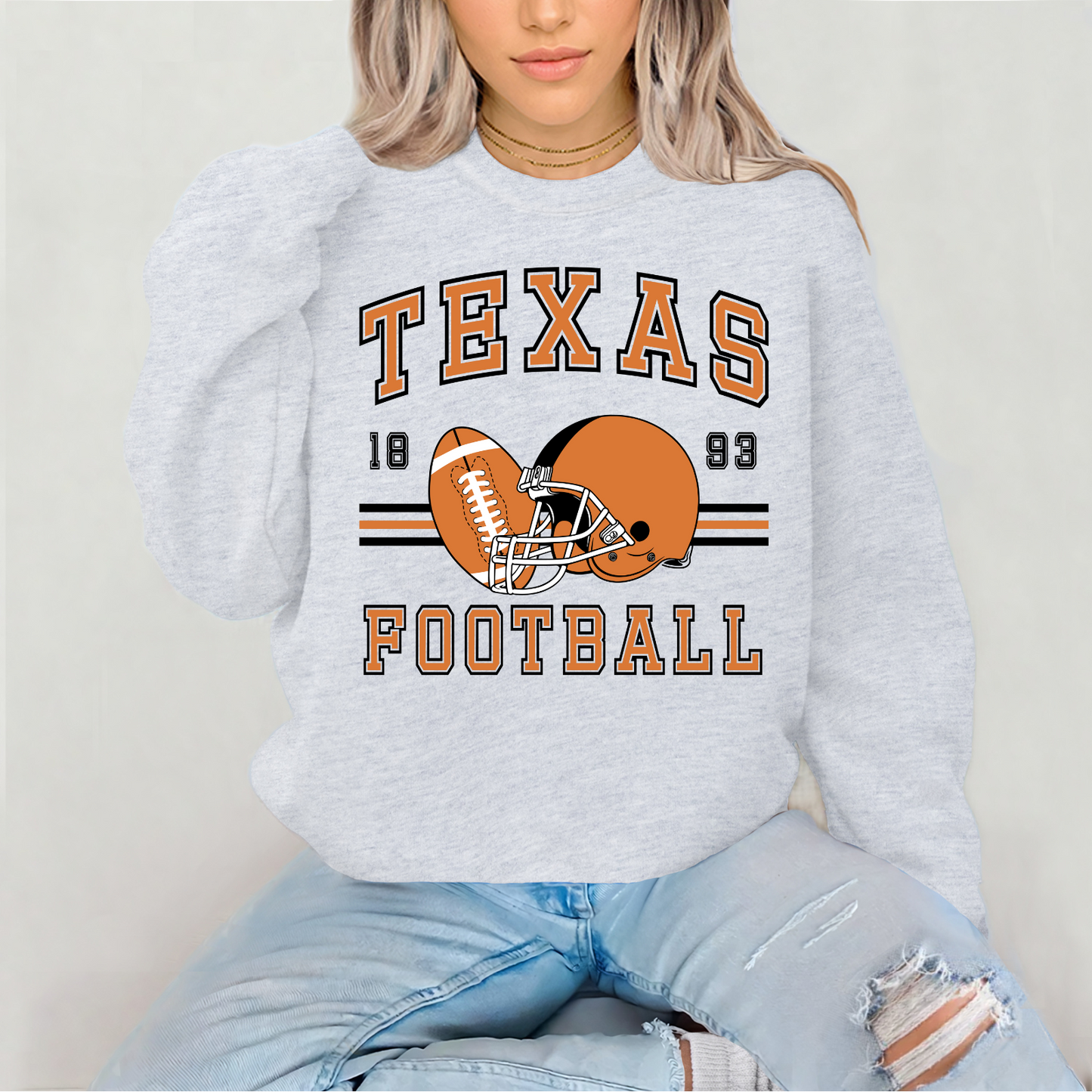 Vintage Football Sweatshirt