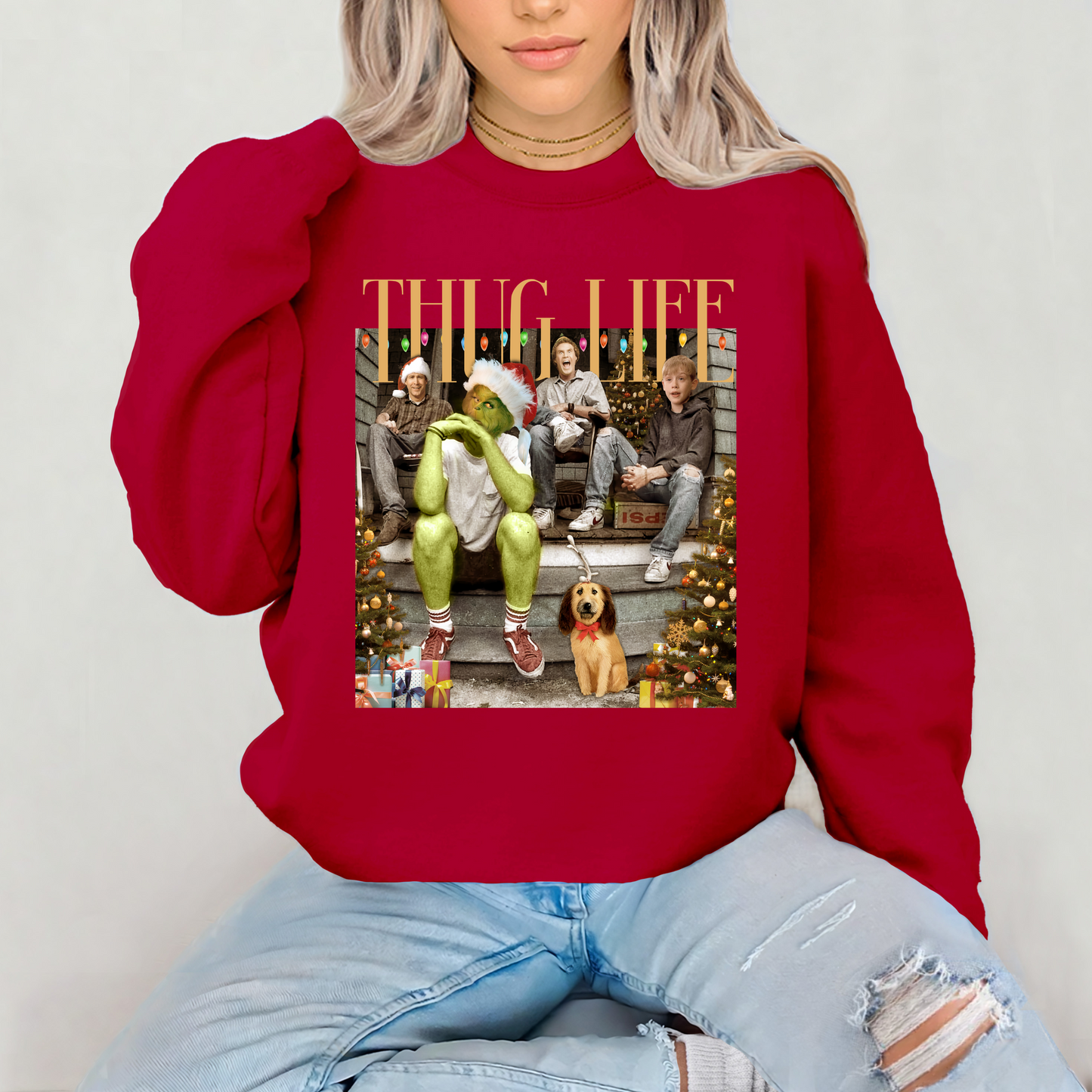 Christmas Thug Life Sweatshirt