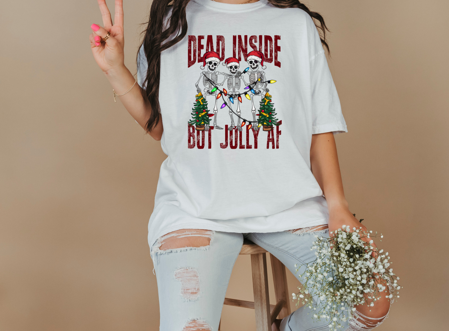 Dead Inside But Jolly AF T-Shirt