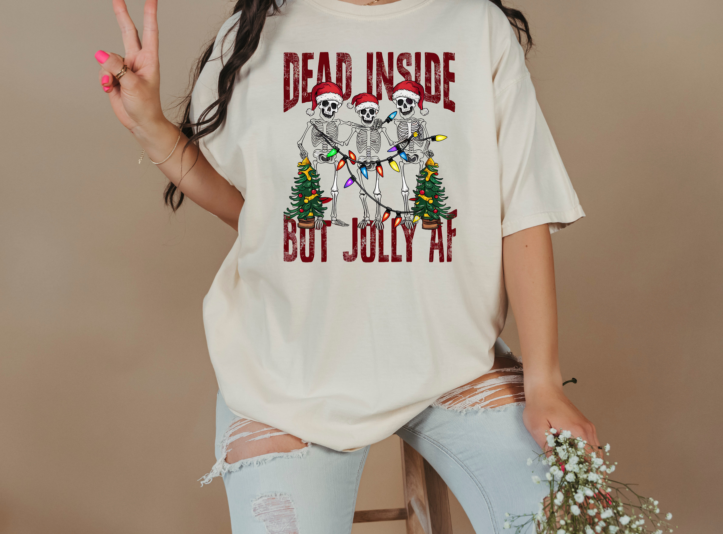 Dead Inside But Jolly AF T-Shirt